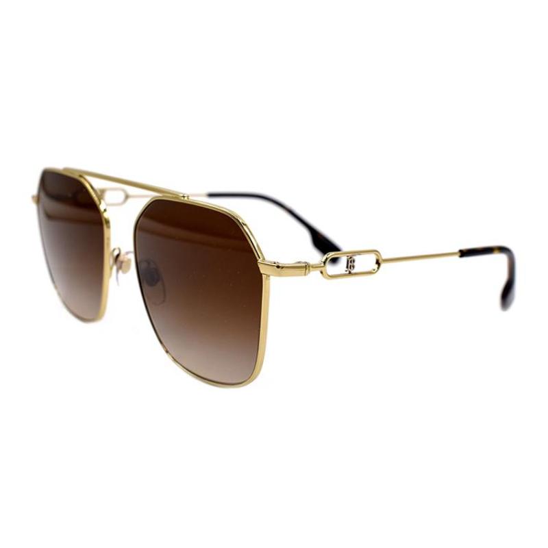 Burberry B. MONOGRAM Exclusive Logo Pattern Series Trendy and Cool Sunglasses Alloy Eyebrow Frame/Eyebrow Line Frame Sunglasses Unisex Couple