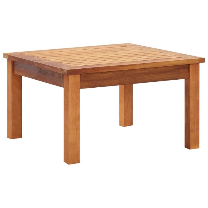 VidaXL Table basse de jardin 60x60x36 cm Bois solide d'acacia