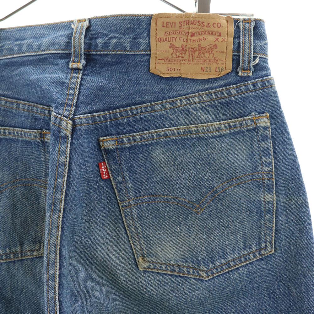 Levi's 80s 90s 501xx Valencia Factory Reduction rate 10% Button fly Denim pants Men's Used