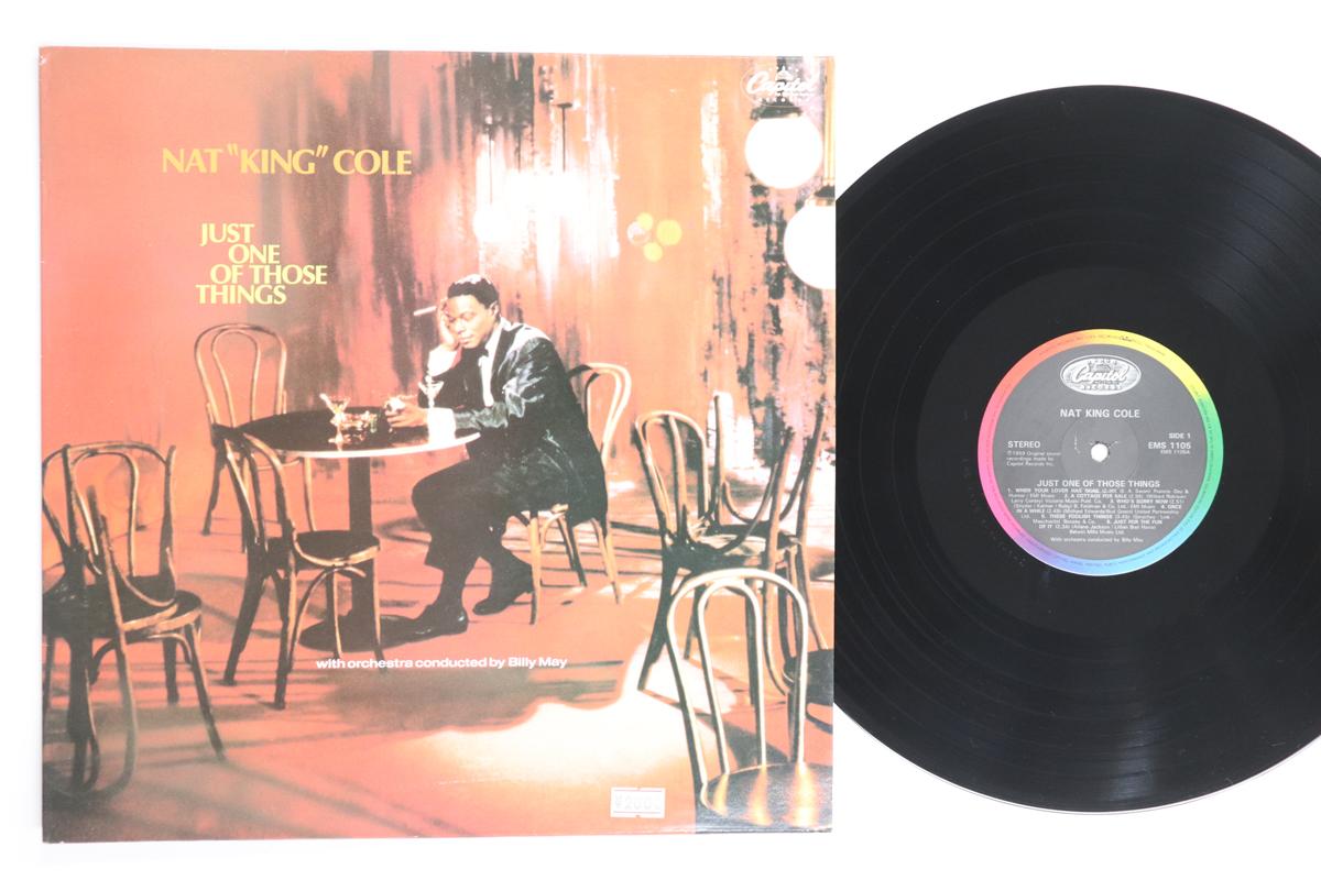 

LP Record NAT KING COLE - Just One Of Those Things EMS1105 CAPITOL 1986 UK Jazz Used