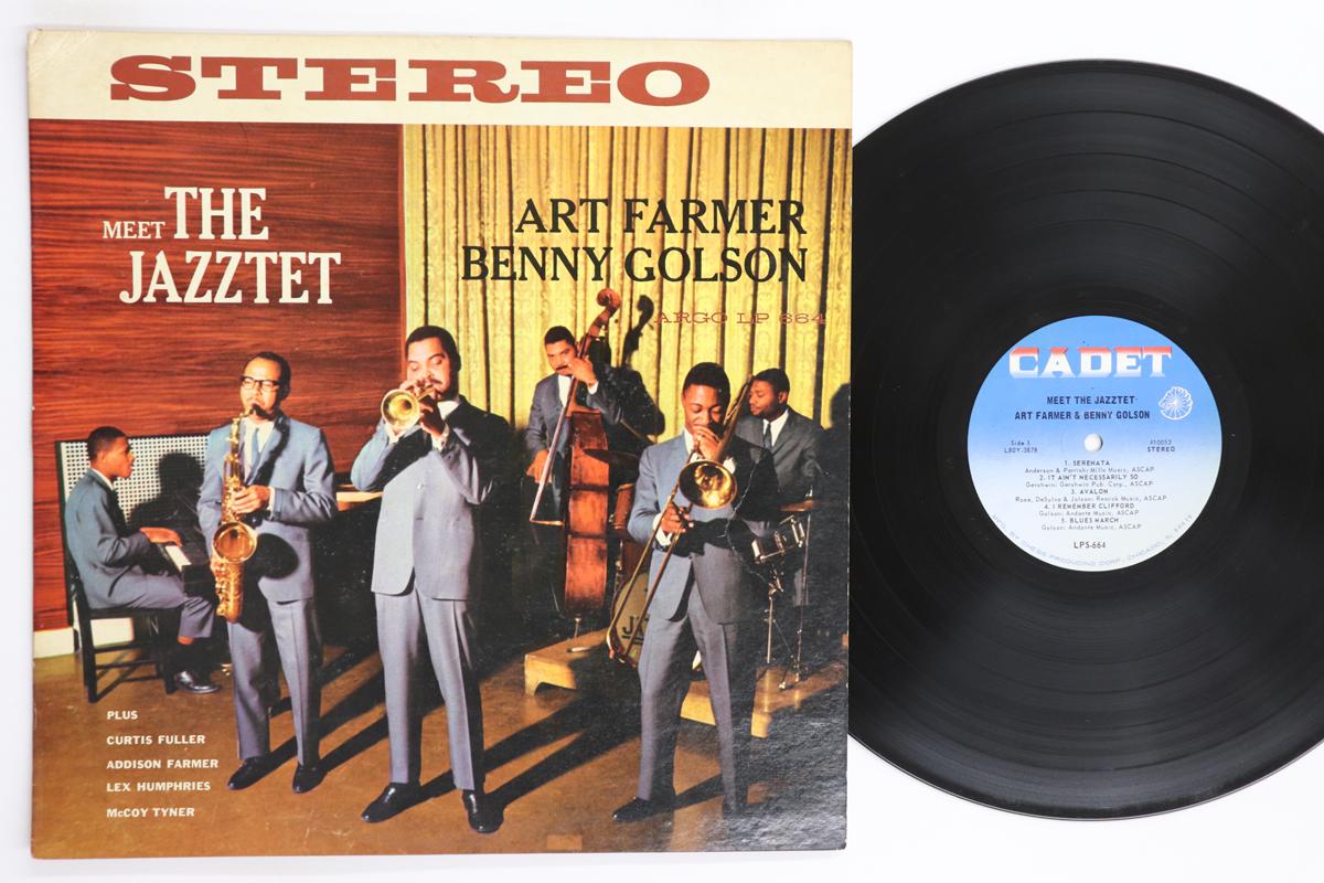 

LP Record ART FARMER BENNY GOLSON Meet The Jazztet LPS664 CADET 1974 US Jazz Used