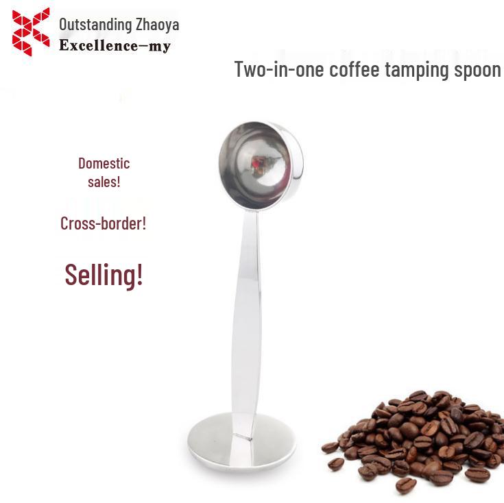 Stainless Steel Long Handle Measuring Spoons, 15ml & 30ml, for Coffee or Seasoning