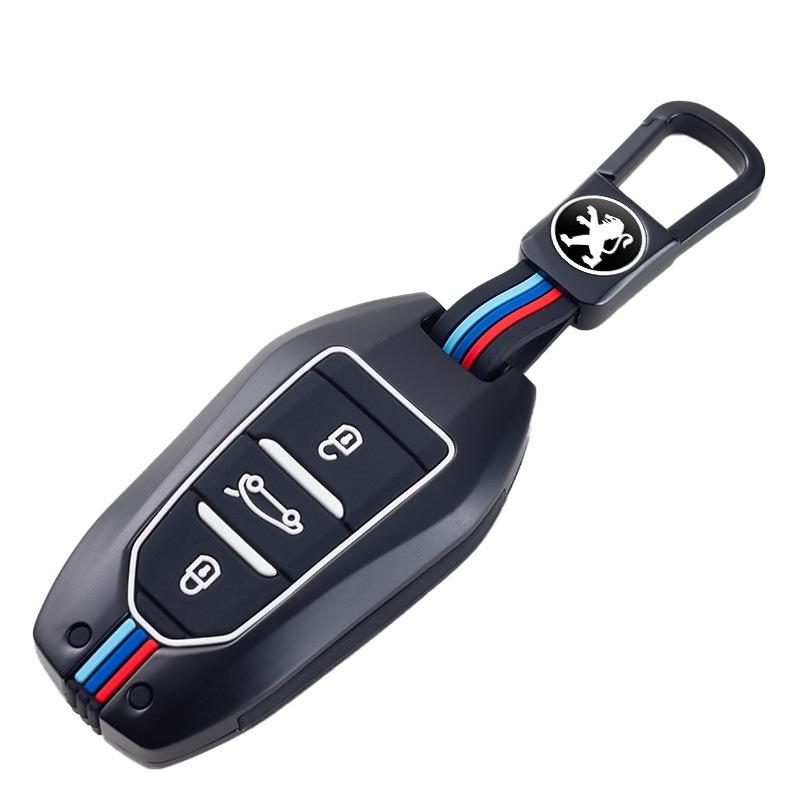 Peugeot Car Key Cover for Dongfeng 408, 4008, 308, 3008, 508, 5008, 2008 – Snap Button Shell