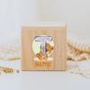 Personalized Money Box Initial with Name Wooden Money Boxes Child Coin Bank Birthday Holiday Gifts for Kids Coin Collection Case
