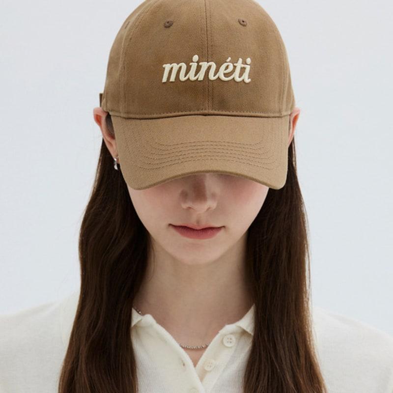 MINETI Small Cotton Lettering Ball Cap Y 10425 MT