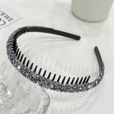 Modisches und vielseitiges Stirnband, mit einem feinen funkelnden Diamant-Stirnband und Stirnband