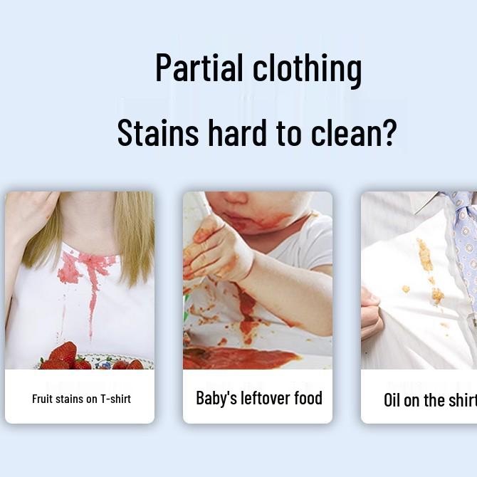 Gentle Stain Remover Gel for Clothes and Fabrics – Removes Oil and Coffee Stains