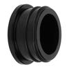 Car Diesel Mouth Piece Resonator Noise Reduction Plug Cover 551503 Black Replacement for Chevy