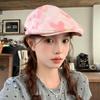 Sheein Hat Industry Smudged Love Forward Hat Women's Casual Versatile Face Showing Little Beret Painter Newsboy Hat