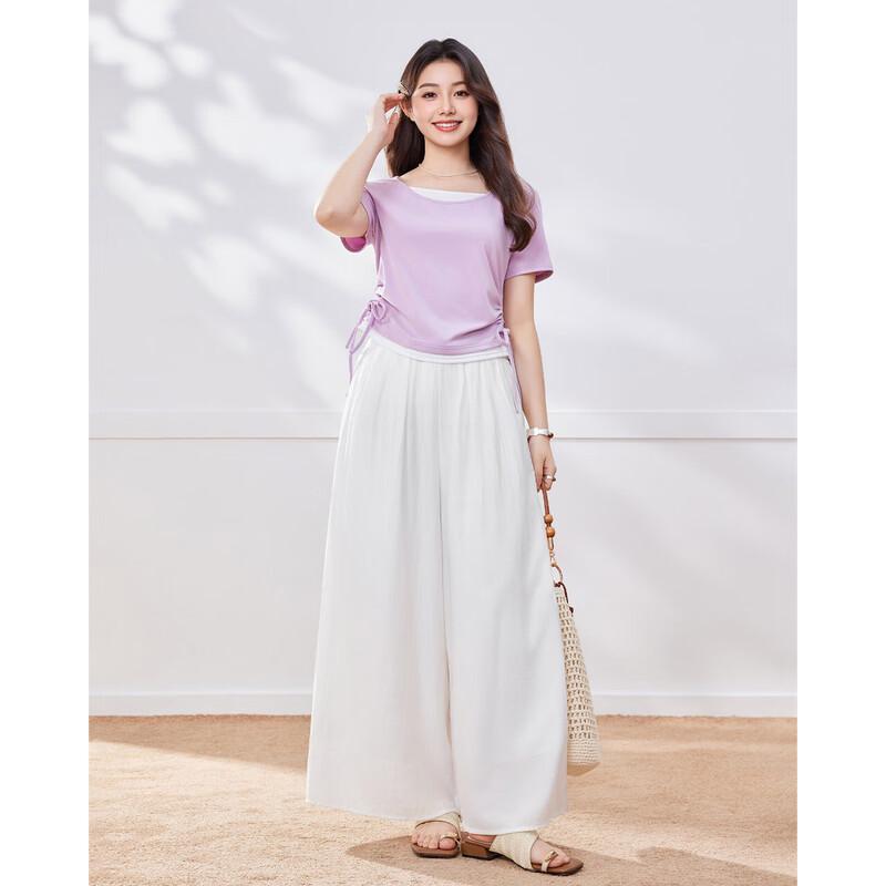 IEF Plus Size Women's Loose Wide-Leg Pants