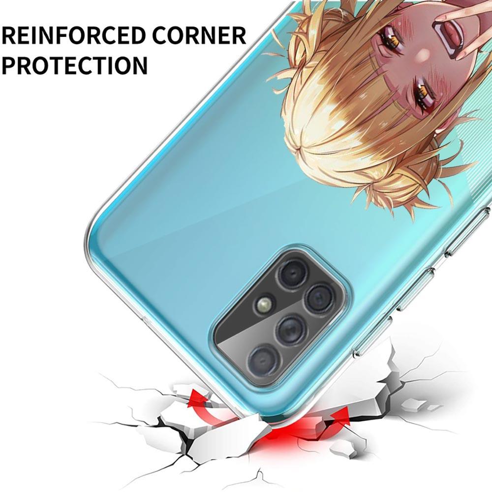 My Hero Academia Anime Phone Case For Samsung Galaxy A51 A71 A21S A12 A11 A31 A41 A52S A32 A01 A03S A13 A22 5G Clear Soft Cover