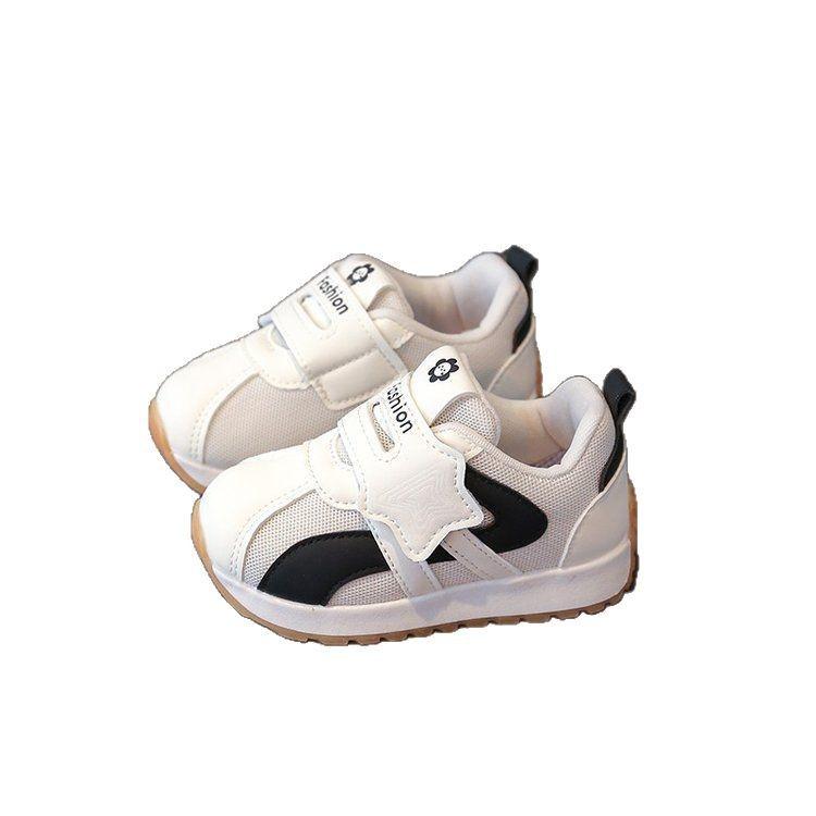 Children's Sports Shoes Soft Sole 2025 Spring and Autumn New Girls Shoes Boys Breathable Mesh Children's Baby Mesh Shoes