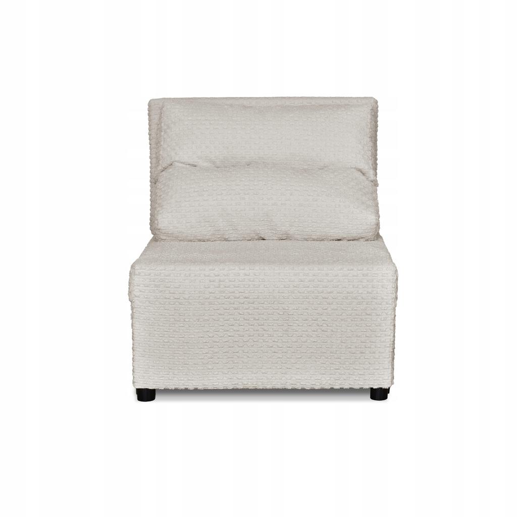 Fotel rozkładany funkcja spania KIMO pojemnik na pościel Family Meble beż