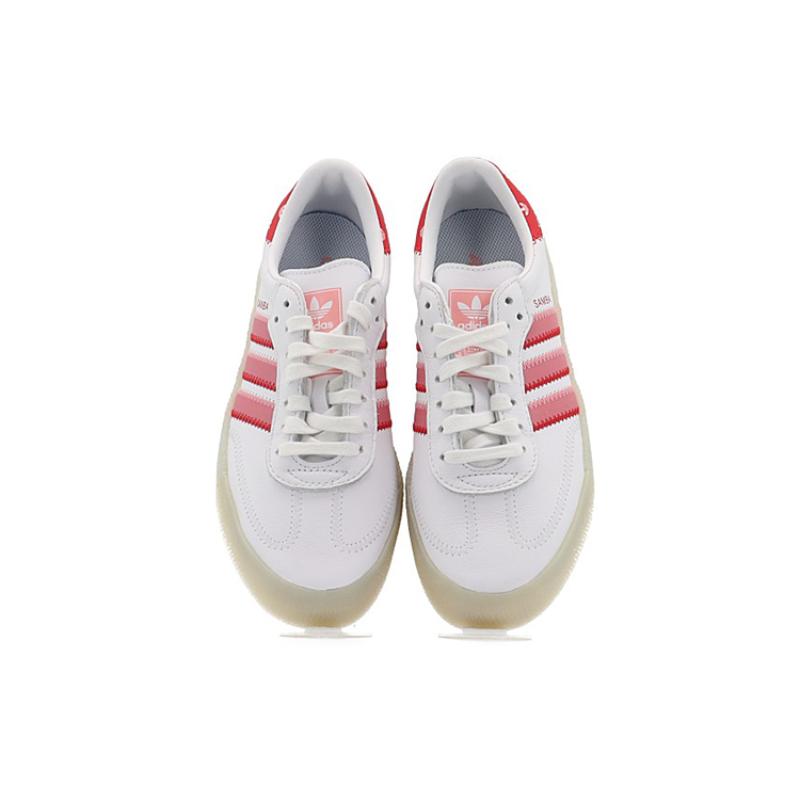 Adidas Originals Sambarose White Red Women's Sneakers FY3118