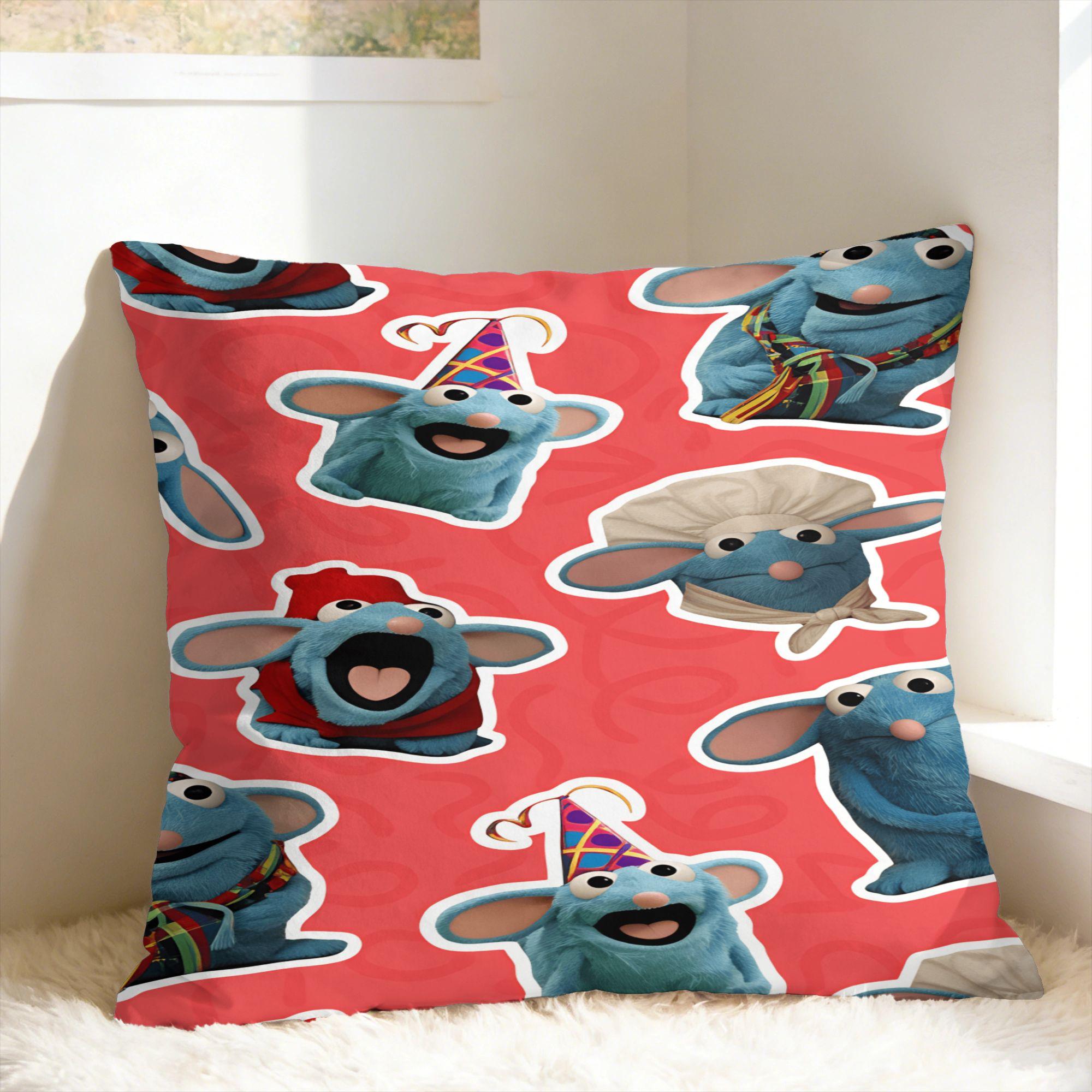Fine Glasses Unisex Blue Tutter- B-Bear In The Big House Pillow Case Comfy Pillow Cover Morden Pillowcases For Living Room Chair