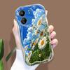 Cute Cartoon Pattern Cream Texture Casing Wavy Edge Soft Silicone Cover Phone Case for Xiaomi Redmi