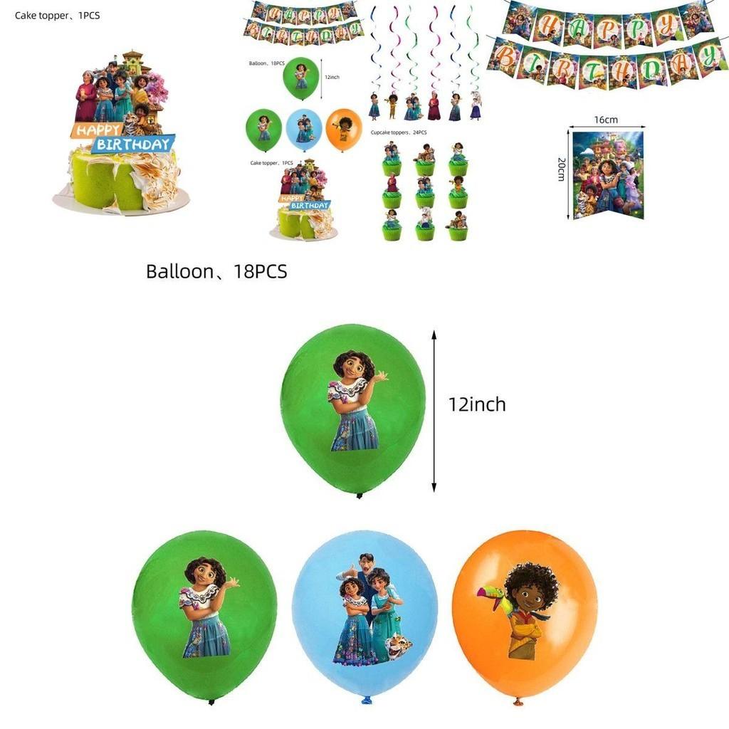 Festive Encanto Mirabel Balloons Multiple Styles Available