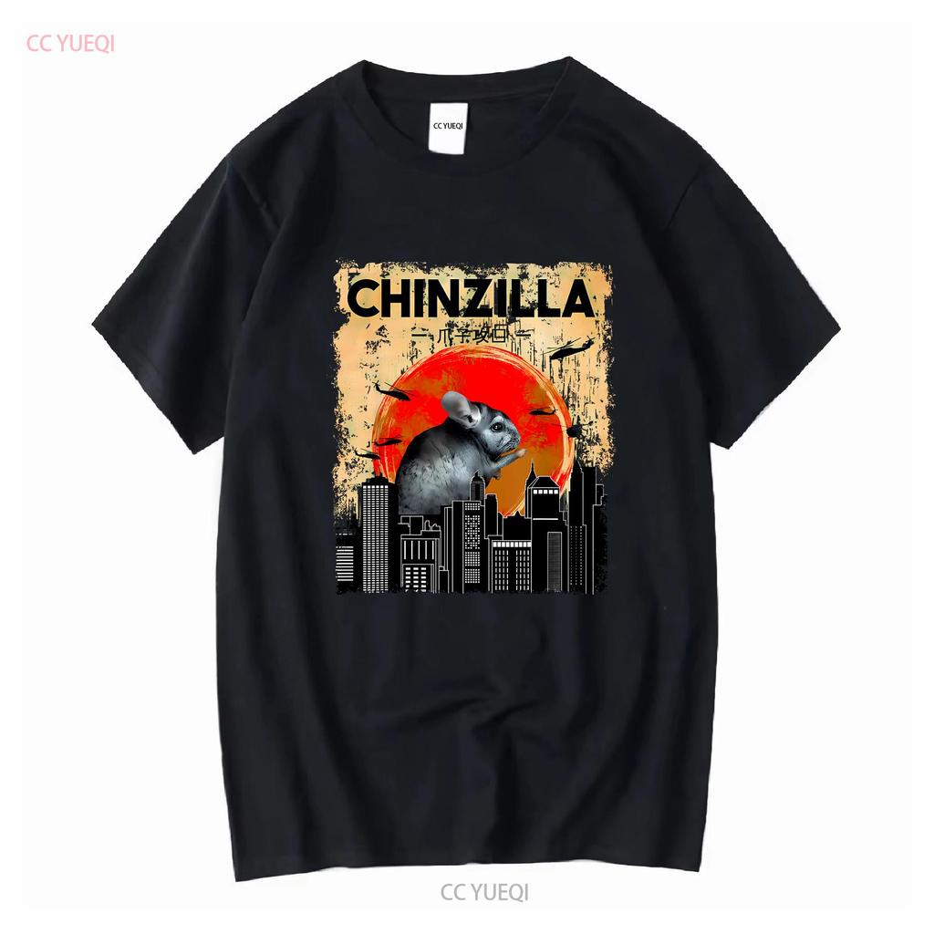 Chinchilla Funny Chinzilla Lover T shirt vintage Washed Stretched Slightly Comfortable fashion Versatile graphic Unisex Soft