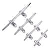316 Stainless Steel Boat Hollow Base Cleat 4-8inch Heavy Duty Boat Cleat  Boats Deck