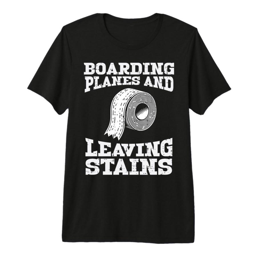 

Boarding Planes Leaving Stains Inappropriate Humor T-shirt For Men Women 100% Cotton T Shirts Short Sleeve Tops 0206-1 - Men ... S разноцветный