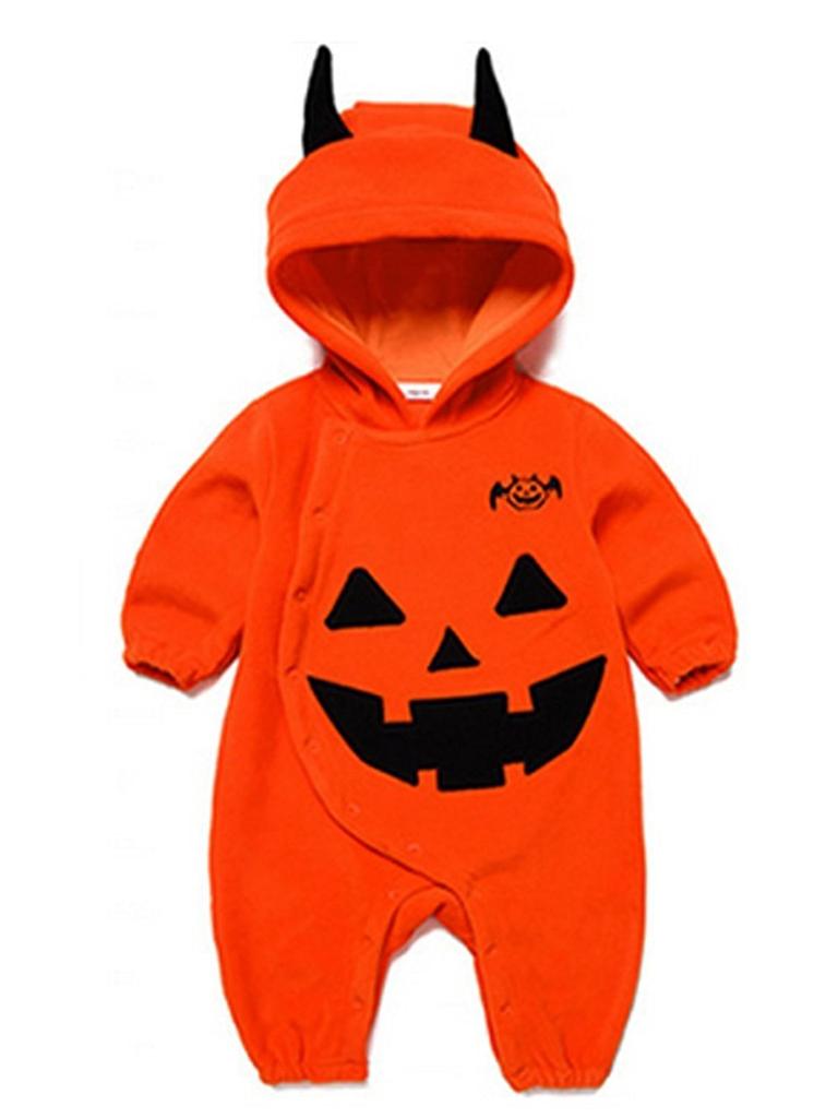 simprettycos Warm and Fluffy Pumpkin Kigurumi Baby Cute Baby Halloween Perfect for New and Devil Pumpkin Costume Costume, Costume, Parties, Christmas,