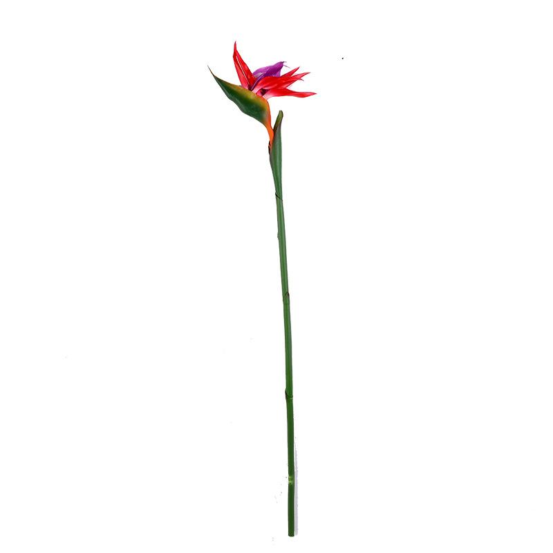 1PC Artificial Strelitzia Fake Flower Bird of Paradise 80cm Simulation Plant for Floral Arrangement Art Holiday Home Party Decor