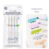 1/5 Packung Permanente Weiße Marker Stifte Schnelltrocknende Tinte Langlebige Spitze Für Kunst Handwerk Felsen Malerei Glas Metall Holz Markierung