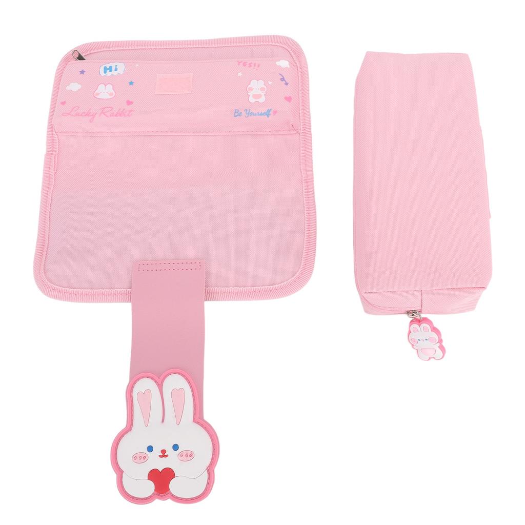 Large Pencil Case Canvas Detachable Portable Large Capacity Pencil Pouch Bag for School Office Colle