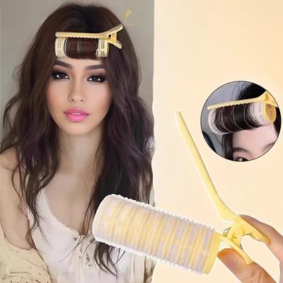 1Pcs Natural Fluffy Clips Lazy Hair Top Styling Hairpins Hair Root Hair Rollers Bangs Curling Hair Clips Curlers Tools Barrette