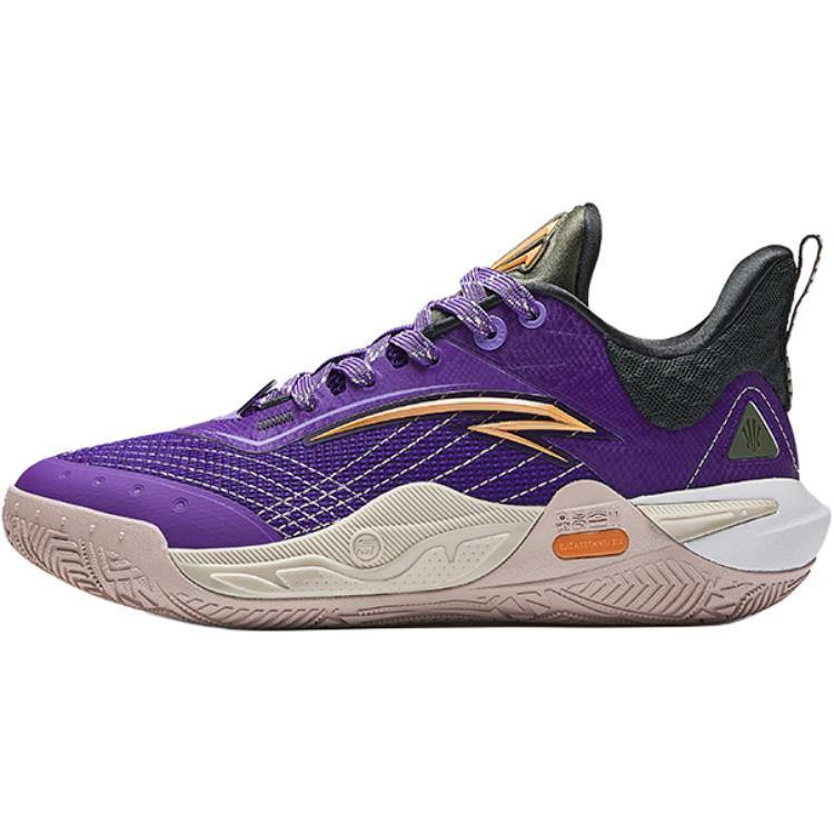 Anta Kids Boys Running Shoes White Black Blue 312441132-5 40