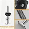 Heavy Duty T Track Bolts Rust Resistant Track Bolt Knob Kit  for Woodworking