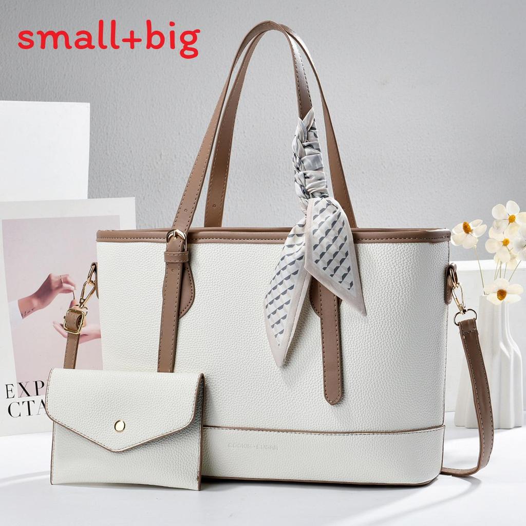 Pu Leather Large Tote Bag For Women With Zipper Pocket And Inner Compartments For Daily Commuting