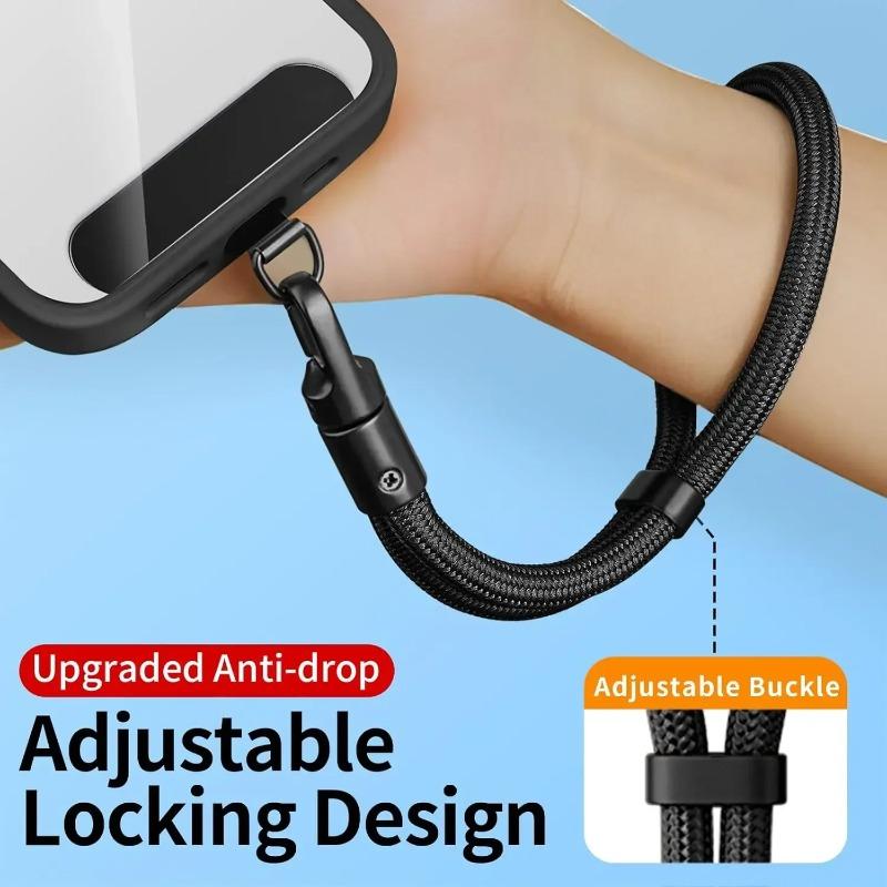 Upgraded Universal Phone Lanyard with Rotating Clip, Adjustable Anti-Drop Neck/Crossbody Strap Compatible with All Phone Cases