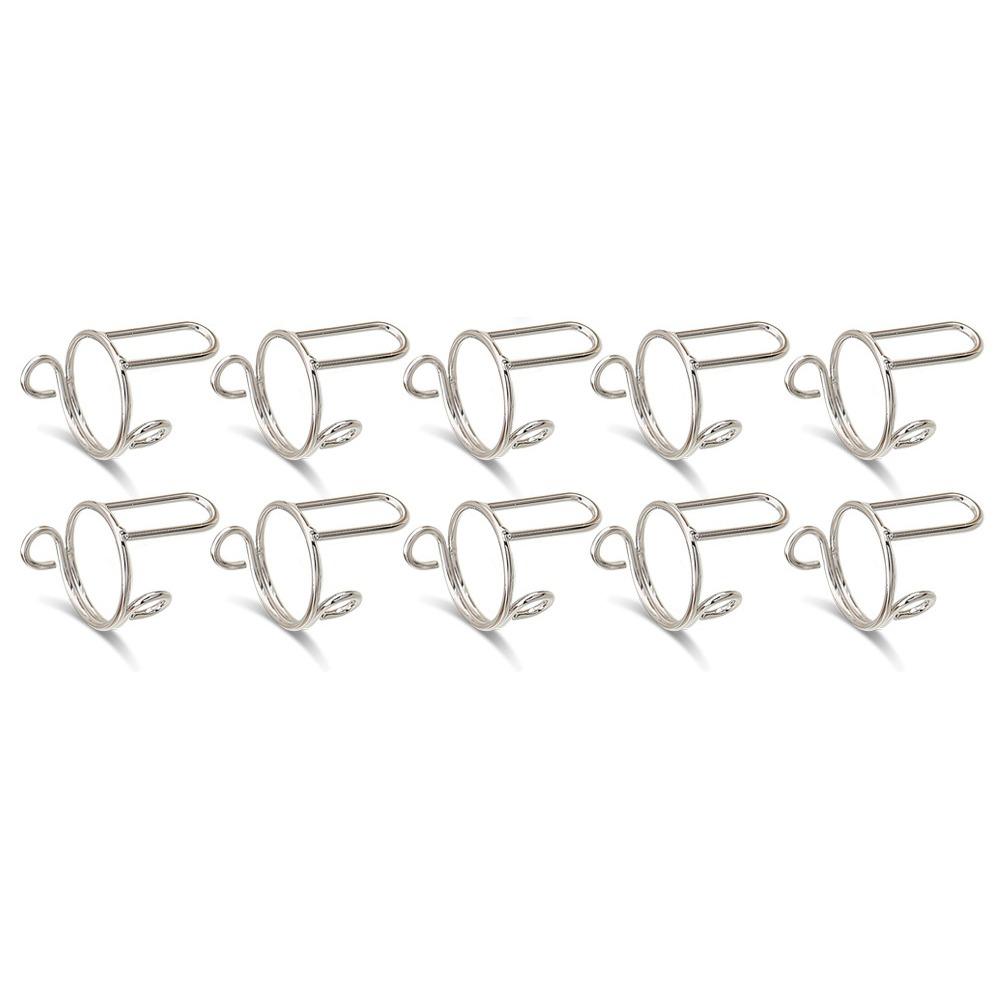 10Pcs Removable Fingertip Protective Cover Reusable False Nail Rings Women Daily