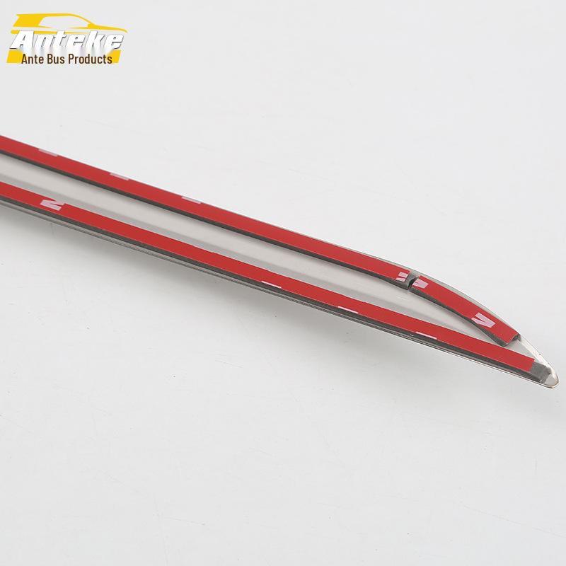 XC60 Tailgate Trim: Rear Trunk Bright Strip & Bumper Protector for 14 Car Models