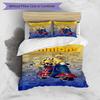 3pcs Duvet Cover Set (1*Duvet Cover + 2*Pillowcase, Without Core), Minions Print Bedding Set, Bedroom Decor, All‑Season, Birthday Gift