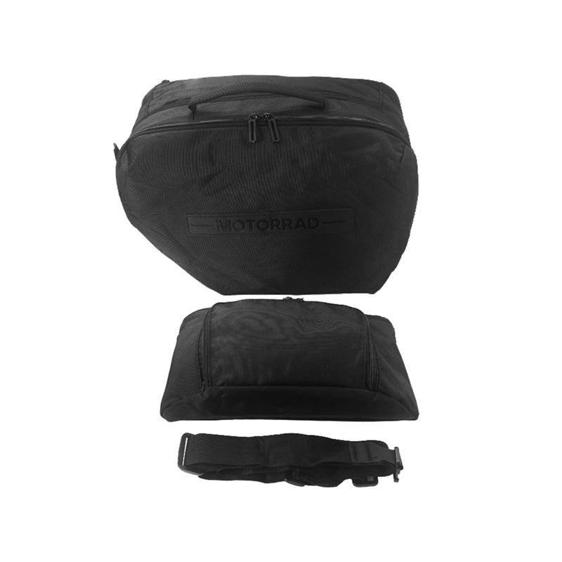 A28G-Motorcycle Suitcases Inner Bag Toolkit Side Case Pannier Saddle Bag For BMW R1300GS R 1300 GS  2024 Black Left