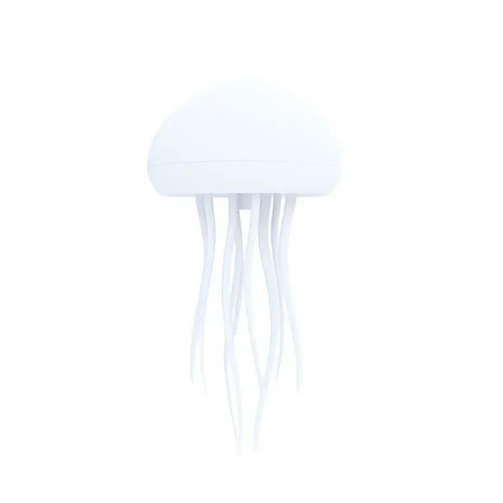 Jellyfish Light Voice Control Atmosphere Night Lights Type-C Charging Bedside Lamp Flexible Tentacles for Holiday Children Gifts