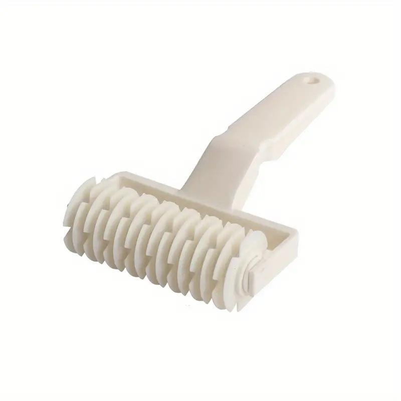 1 Stück kleines Backwerkzeug für Plätzchen, Kuchen, Pizza, Brot, Gebäck, Gitter-Rollenschneider aus Kunststoff