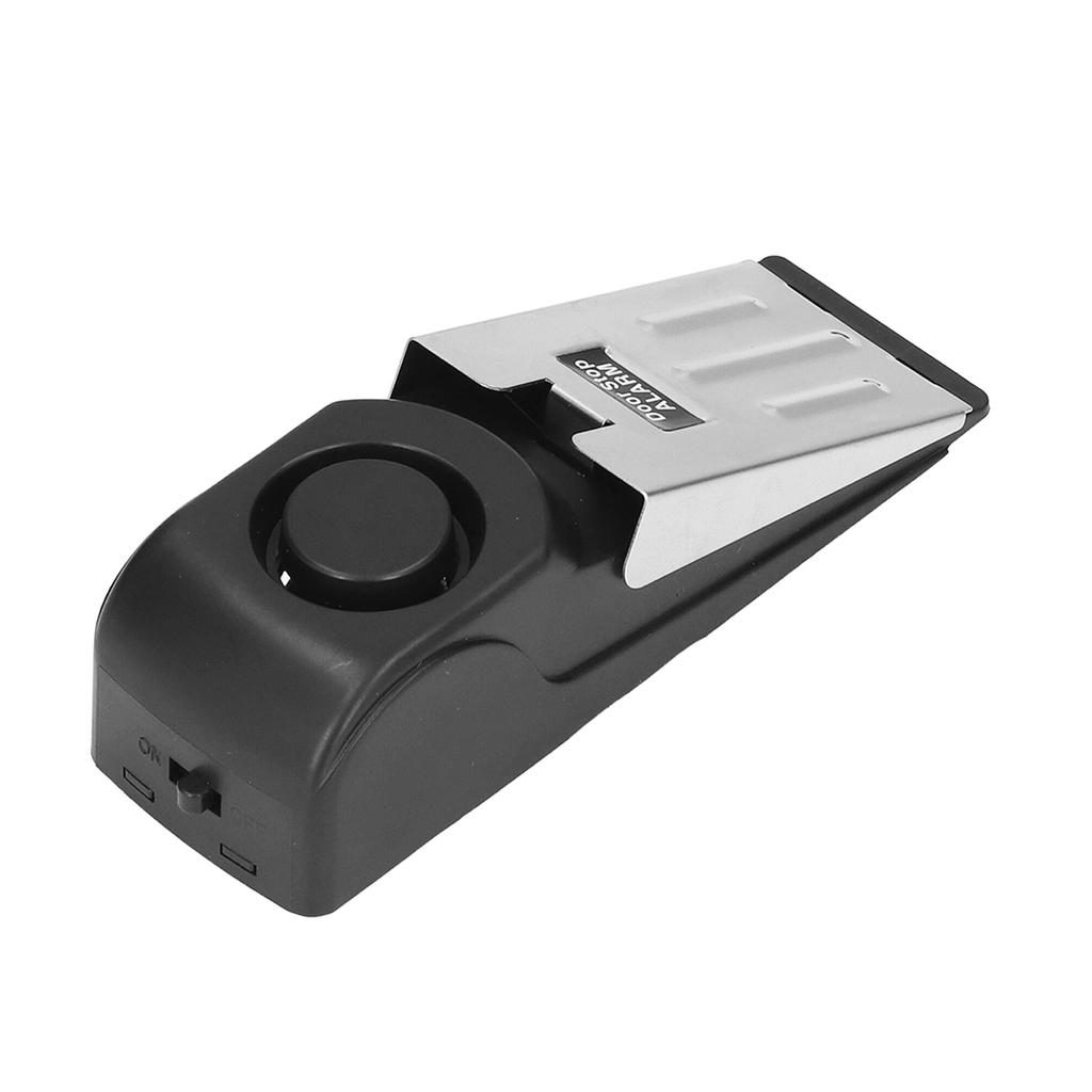 Door Stopper Anti Theft Burglar Alerter Adjustable Three Level Sensitivity 120dB Wireless Door Stop Alarm