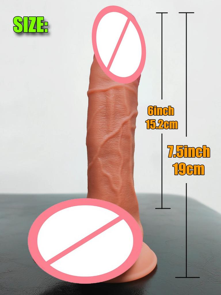Flüssigsilikon Weiche Simulation Dildo Anal Sexspielzeug Großer Schwanz Weiblich Homosexuell Klitoris Vaginal Masturbator G-Punkt Stimulator 18