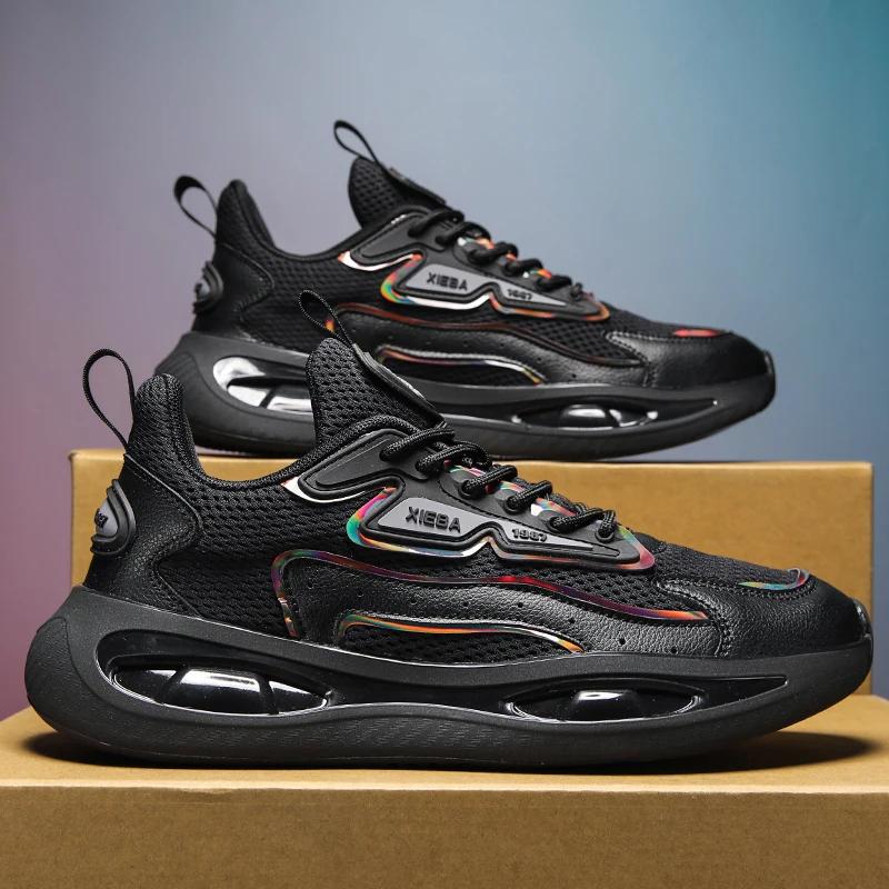 Fashion SYTK Men's Shoes Summer Mesh Breathable Non-slip Popcorn Sneakers Running Shoes Fo Women