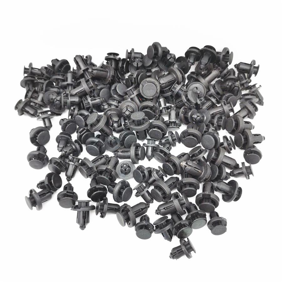 5 Modelů 150ks Univerzální Plastové Příchytky Nárazníků pro Auto Zacvakávací Zatlačovací Šroub Nýt Panelové Upevňovací Klipy pro Auto