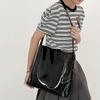 Fashion Patent Leather Women Shoulder Bags Vintage Female Casual Tote Handbags Large Capacity Ladies Shopping Bag