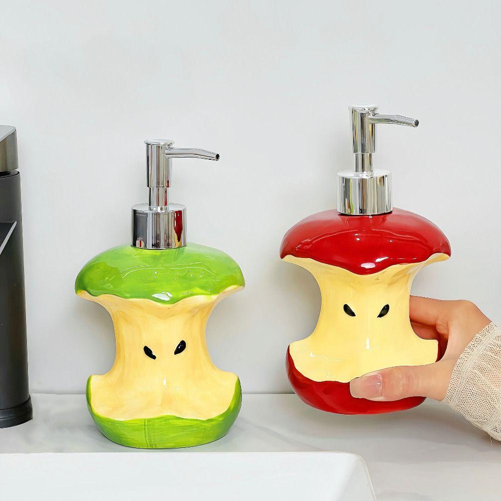 Creative Shower Gel Soap Dispenser Ceramic Bottle Ceramic Lotion Bottle  Liquid Soap
