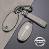 Zinc Alloy Car Key Case Full Cover for Nissan Leaf Qashqai Micra J11 J10 X Trail T32 Versa Note Patrol Key Fob Cover Accessories