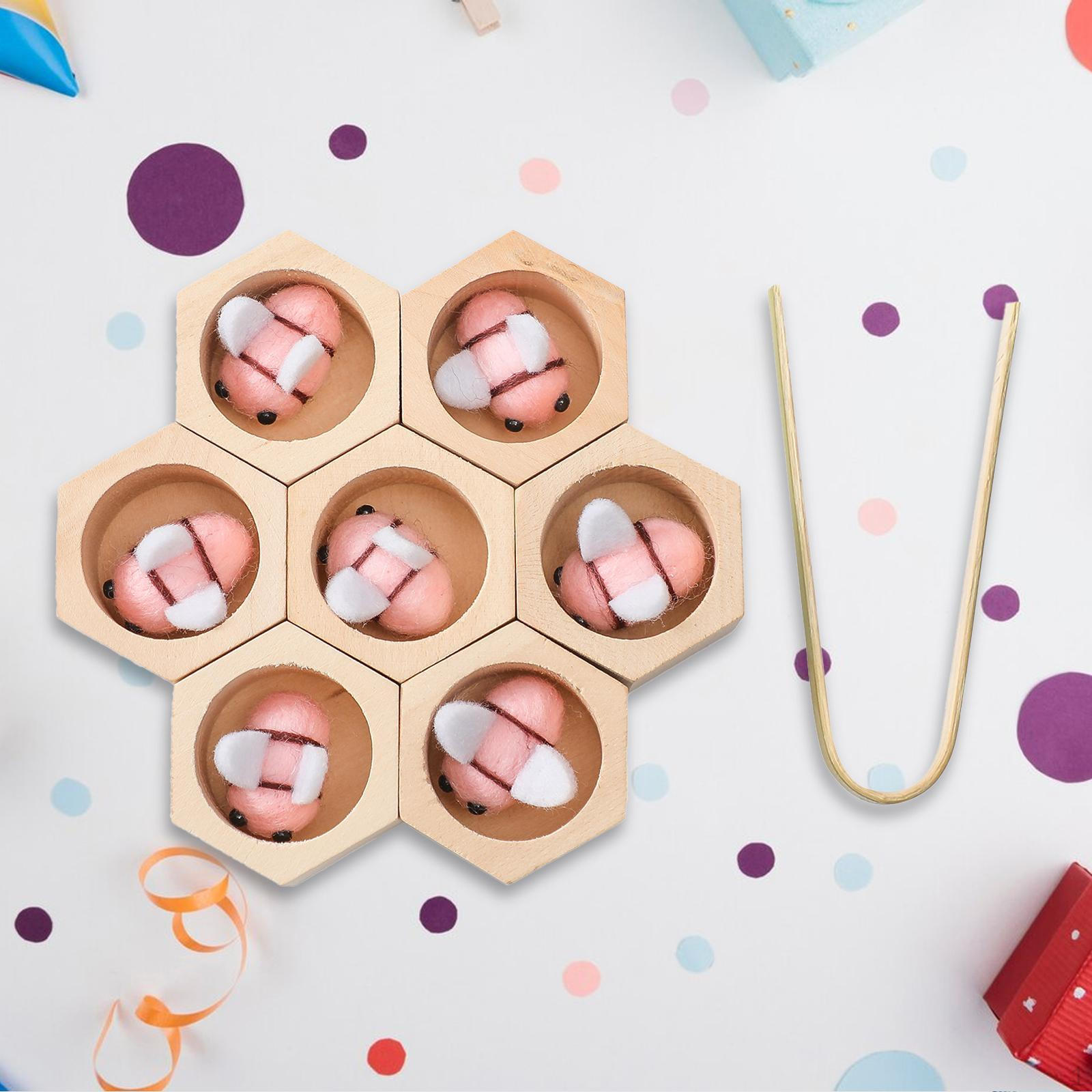 Игрушка-зажим для улья из дерева — фото 7