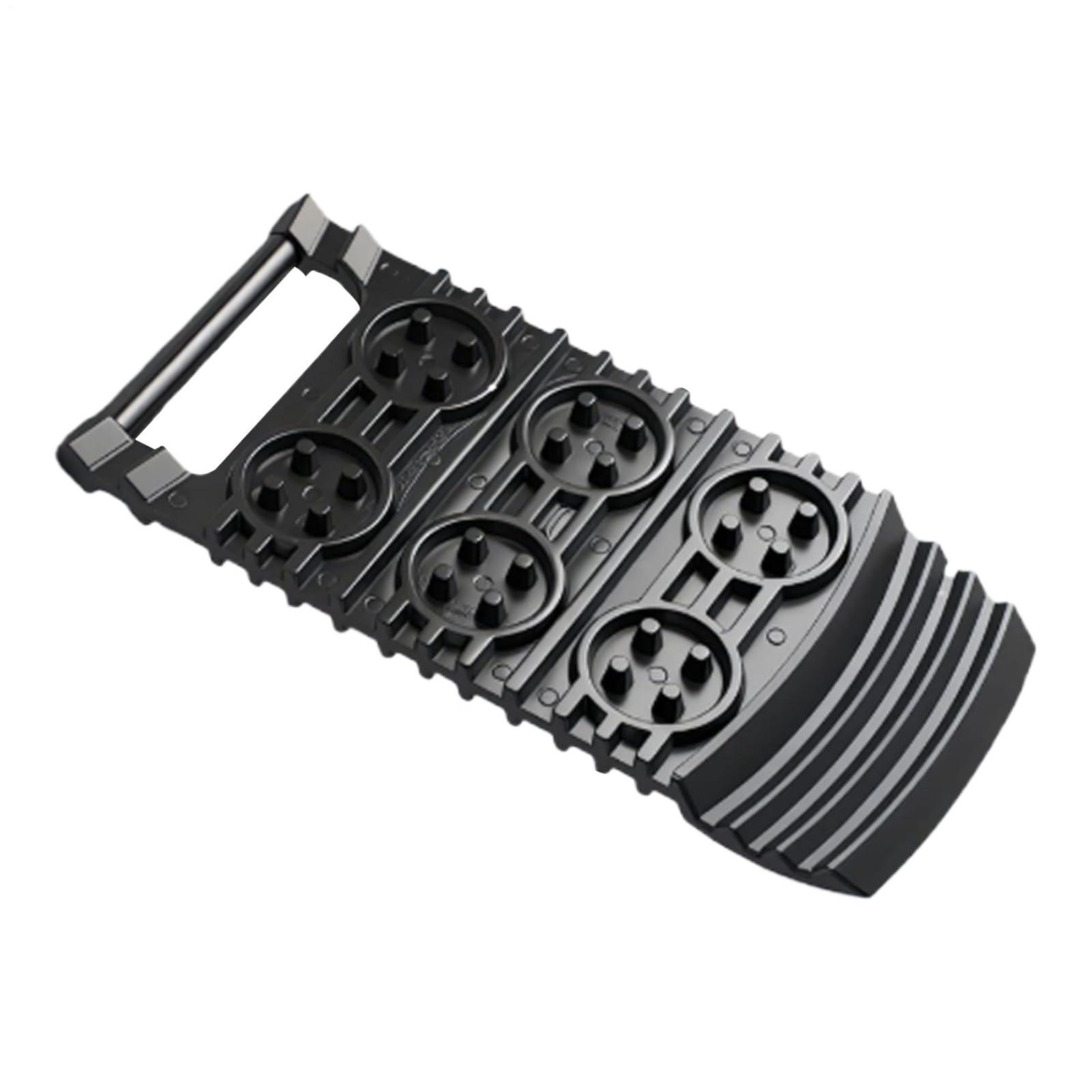 

Противоскользящая накладка под колесо автомобиля, Коврик для сцепления шин, Лестничная гусеница, Компактная и легкая конструкция, Большинство типов транспортных средств, Для снега, льда, грязи и песка One Size