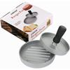 Burger Press Non-Stick Hamburger Patty Maker with Wax Paper Aluminum Burger Maker for Kitchen BBQ Grill Aluminum Burger Mold