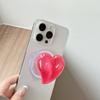Simple Magnetic Attraction Is Suitable For Magsafe Mobile Phone Airbag Bracket Three-Dimensional Love Ring Folding